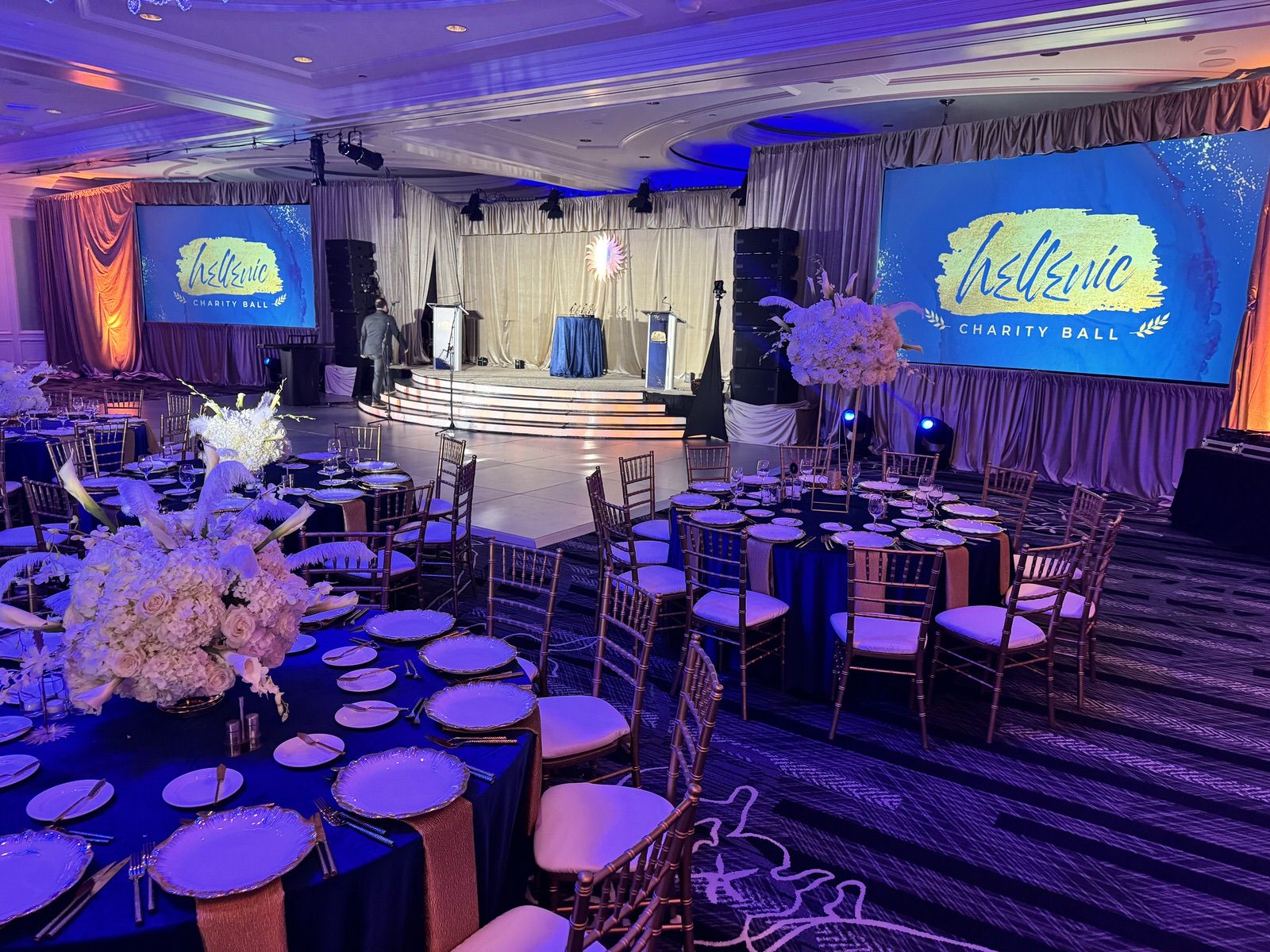 Hellenic Ball AV Setup