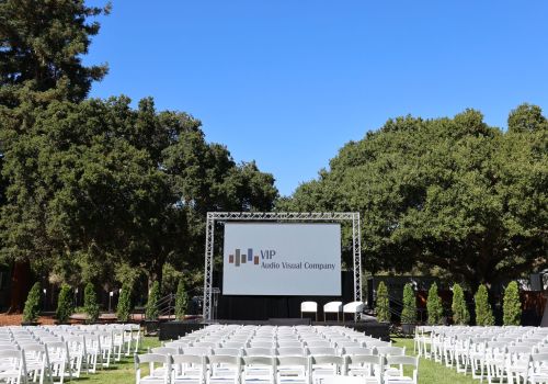 Mussallem Center Logo Reveal LED Wall